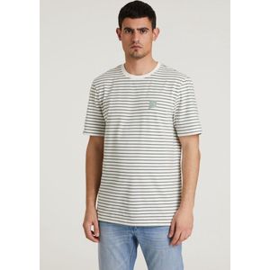 CHASIN' - Heren Regular Fit - T-Shirt Afdrukken - Shore - Groen