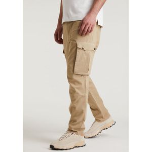 CHASIN' Heren Cargo Broek Riot. Gamma Beige