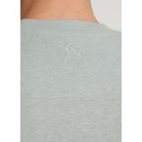 CHASIN' - Heren Regular Fit - Eenvoudig T-Shirt - Ethan Linen - Midden Groen