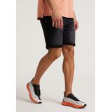 CHASIN' - Heren Korte Spijkerbroek - Crown. Trix - Zwart