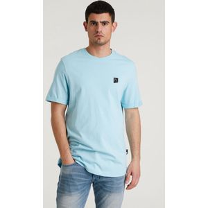 CHASIN' - Heren Loose Fit Fit - Eenvoudig T-Shirt - Bro - Lichtblauw