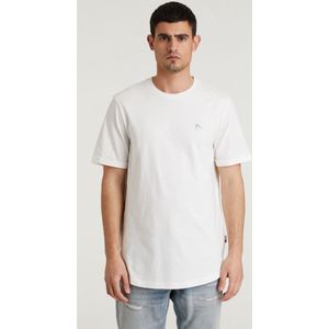 CHASIN' - Heren Loose Fit Fit - Eenvoudig T-Shirt - Bro - Off-White