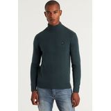 CHASIN' Heren trui - Trace Mock - Donkergroen