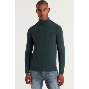 CHASIN' Heren trui - Trace Mock - Donkergroen