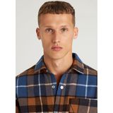 CHASIN' Bomberjack Donkerbruin - Opstaande Kraag en Ritssluiting