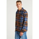 CHASIN' Bomberjack Donkerbruin - Opstaande Kraag en Ritssluiting