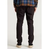 Broek Toxik3 hoge taille lederlook choco