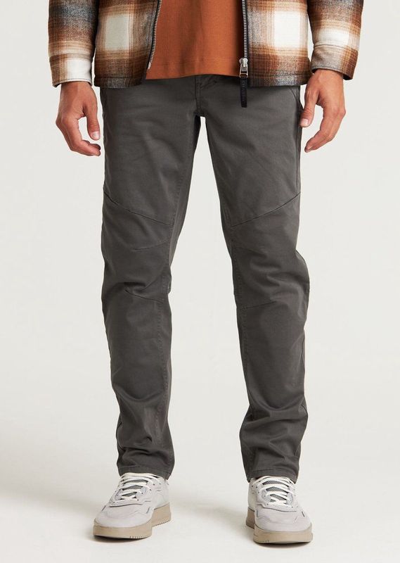 CHASIN' Heren Chino - Stone Dry - Grijs