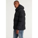 Jassen - Nebula - Heren - Zwart - Pufferjacket - Waterafstotend