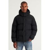 Jassen - Nebula - Heren - Zwart - Pufferjacket - Waterafstotend