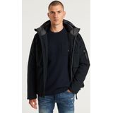 CHASIN' - Solar Shift - Pufferjacket - Zwart - Polyester-Mix - Waterafstotend