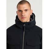 CHASIN' - Solar Shift - Pufferjacket - Zwart - Polyester-Mix - Waterafstotend
