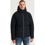 CHASIN' - Solar Shift - Pufferjacket - Zwart - Polyester-Mix - Waterafstotend