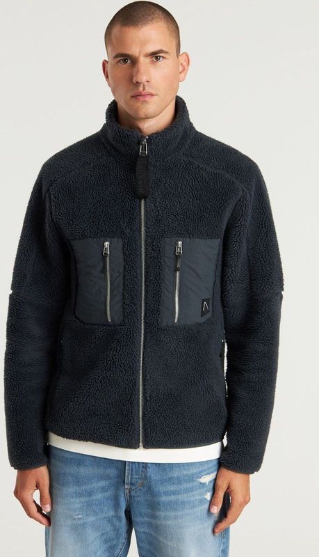 Chasin' Jeans Jeans met rechte pijp Iron Terence Donkerblauw