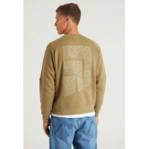 CHASIN' Heren sweater - Ido - Donkergroen
