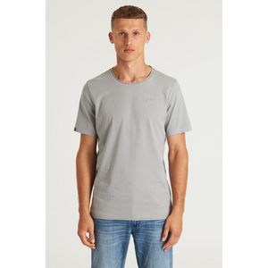 CHASIN' - Heren Regular Fit - Eenvoudig T-Shirt - Expand-B - Grijs