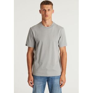 CHASIN' - Heren Regular Fit - Eenvoudig T-Shirt - Brace-B - Grijs
