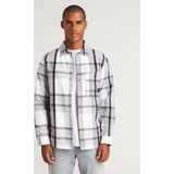 CHASIN' - Axel Mick - Overshirt - Paars - Regular Fit - 100% Katoen