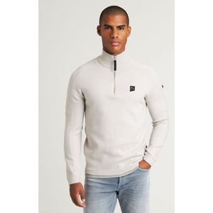 Oscar - Half Zip - Trui - Lichtgrijs - Heren