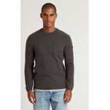 Chasin' - Pullover 31110008 - Midden Grijs