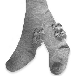 iN ControL baby maillot - Satijnen Strikjes - LIGHT GREY - 62/68