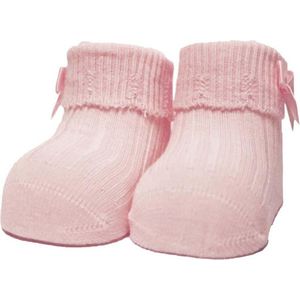 iN ControL NEWBORN socks BOW soft pink
