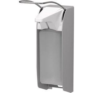 Allcare 21415993 MediQo-line zeep- en desinfectiemiddeldispenser van aluminium, 1000 ml