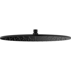 Wiesbaden Luxe Messing Hoofddouche - 300mm x 8mm - Rond -Zwart