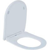 WB Shade Slim toiletzitting + deksel one-touch mat-wit