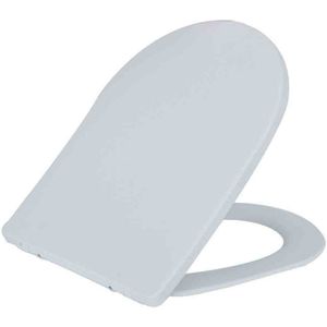 Wiesbaden Shade slim toiletzitting softclose en quick release mat wit 32.3761