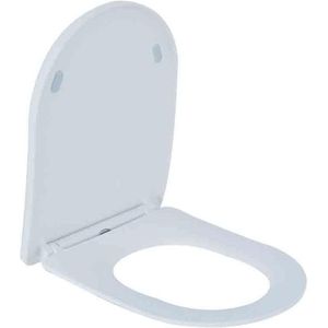 WB Shade Slim toiletzitting + deksel one-touch mat-wit