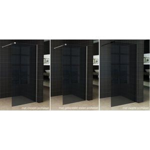 Wiesbaden Slim glasplaat rookglas 90x200 cm 8mm nano