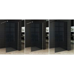 Wiesbaden Slim glasplaat 1100 x 2000 x 8 mm nano rookglas 20.3482