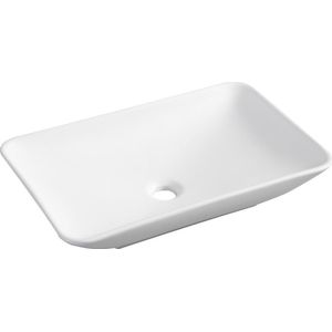 Wiesbaden Waskom KarÃ© 58 x 36 cm Keramiek Mat Wit