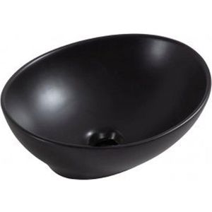 Waskom Barco 40 x 33 cm Keramiek Mat Zwart