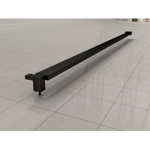 Wiesbaden Horizon stabilisatiestang 120 cm voor nisdeur mat zwart (oud model) 20.3541