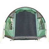 Redwood Apex 260 Tunneltent - Familie Tunnel Tent 3-persoons - Groen