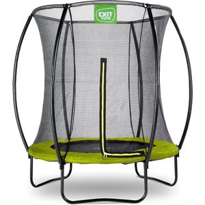 Trampoline EXIT Toys Silhouette 183 Lime Safetynet