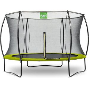 EXIT Silhouette trampoline rond ø305cm - groen