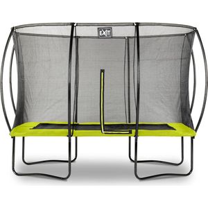 EXIT Silhouette trampoline rechthoek 214x305cm - groen