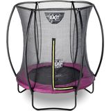 EXIT Silhouette trampoline rond - roze