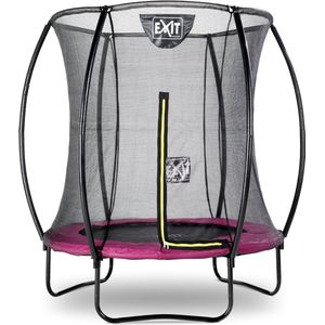 EXIT Silhouette trampoline rond - roze