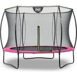 Trampoline EXIT Toys Silhouette 244 Pink Safetynet