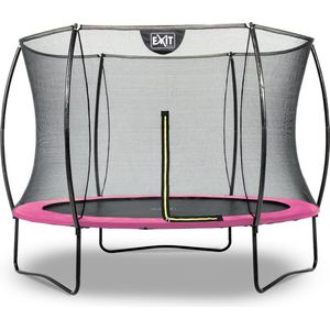 EXIT Silhouette trampoline rond ø244cm - roze
