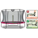 Trampoline EXIT Toys Silhouette 305 Pink Safetynet