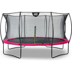 EXIT Silhouette trampoline ø427cm - roze