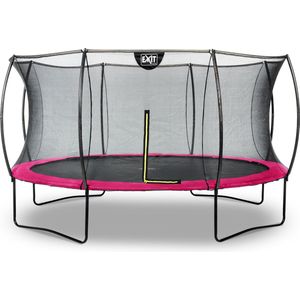 EXIT Silhouette trampoline rond ø427cm - roze