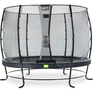 EXIT Elegant trampoline ø305cm met Economy veiligheidsnet - zwart