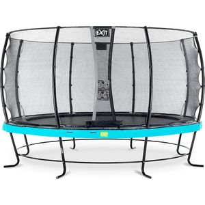 EXIT Elegant trampoline rond ø427cm - blauw