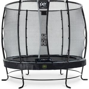 EXIT Elegant Premium trampoline rond ø253cm - zwart